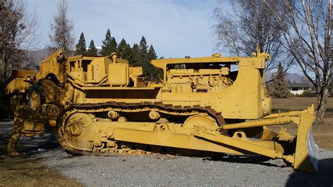 1960 D8h Caterpillar Bulldozer These Are On Display At Tw Flickr