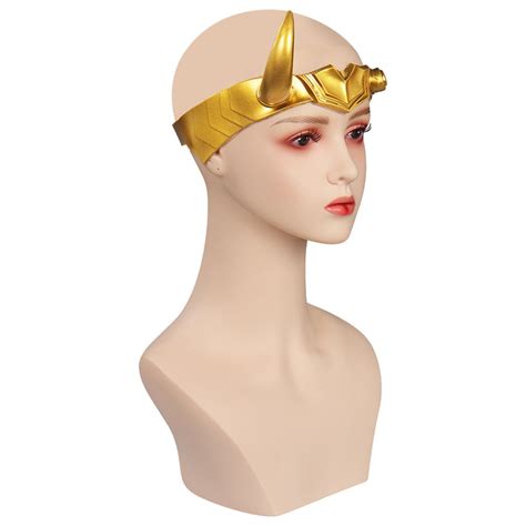 Lady Loki Sylvie Mask Cosplay Latex Masks Helmet Masquerade Halloween