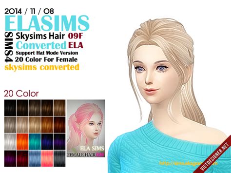 The Sims 4 Blog Sims 4 Hair Conversions By Elasims