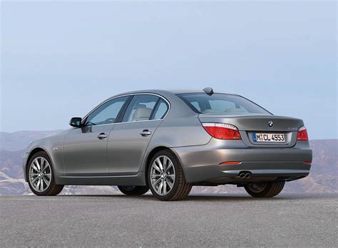 Bmw Launches E60 Bmw 5 Series Facelift E60faceliftrearviewside