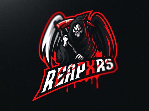 Grim Reaper Logo Design Ermelinda Lord