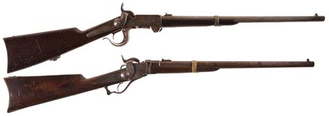 Two Civil War Breech Loading Percussion Carbines Rock Island Auction