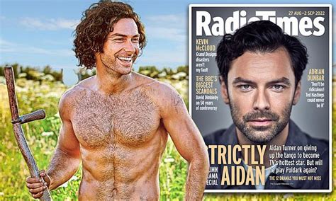 aidan turner says he didn t feel objectified in his now famous poldark shirtless picture