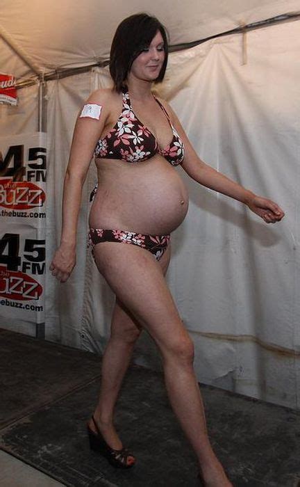 Pregnant Bikini Contest Pics