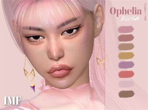 Imf Ophelia Blush N69 By Izziemcfire At Tsr Sims 4 Updates