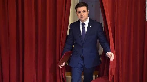 Volodymyr Zelensky Played Ukraines President On Tv Now Its A Reality