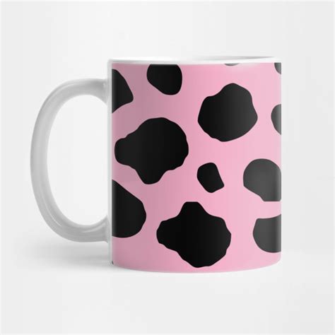 Cow Print Mugs Cow Print Cow Pattern Cow Spots Pink Cow Mug Tp0212