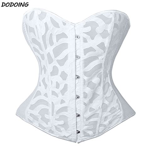 Dodoing New Sexy Woman Hot Steampunk Gothic Europe Style Floral Corset