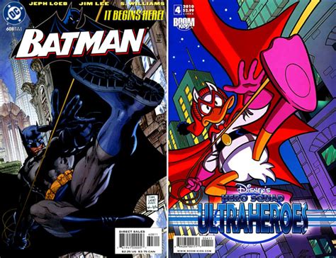 I Love Comic Covers Homage Batman 608 Disneys Hero Squad