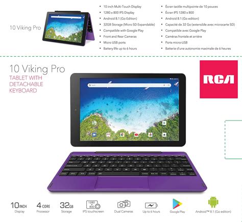 Newest High Performance Rca Viking Pro 101 Inches 2 In 1 Touchscreen