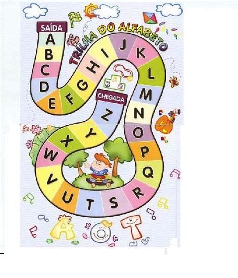 Professora Valdete Cantú Trilha Do Alfabeto Para Educação Infantil