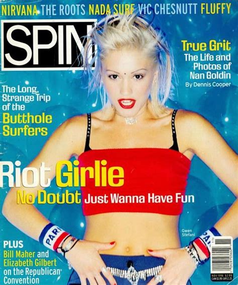 spin magazine covers of the 90s gwen stefani gwen stefani pictures gwen stefani no doubt