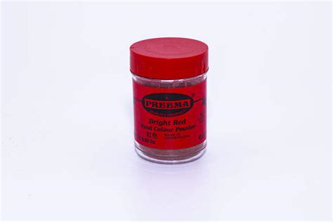 Buy Food Colouring Powder Bright Red Preema 1 X 25 G Online At