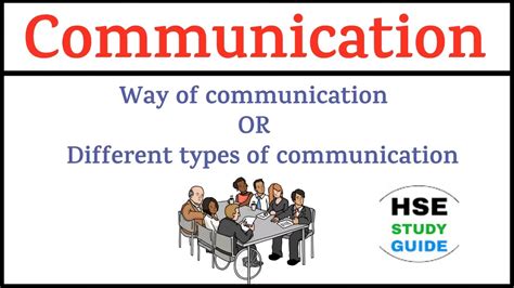 Different Way Of Communication Communication Types Of Communication