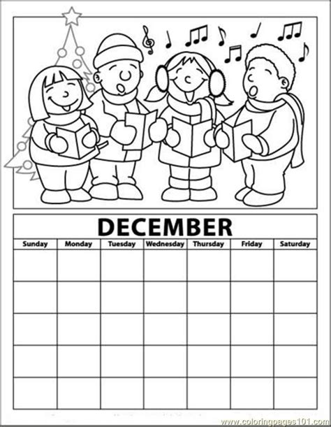 Find more coloring pages online for kids and adults of december calendar holiday coloring pages to print. Coloring Pages Advent Calendar - Coloring Home