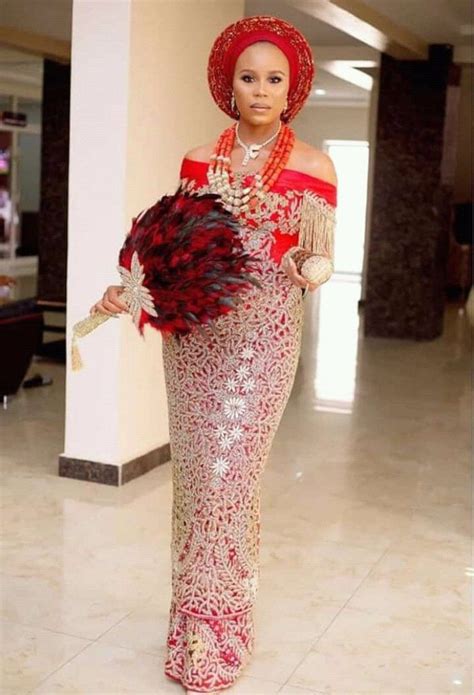 30 Latest Gorgeous Nigeria Traditional Marriage Bridal Dresses Stylish Naija Latest African