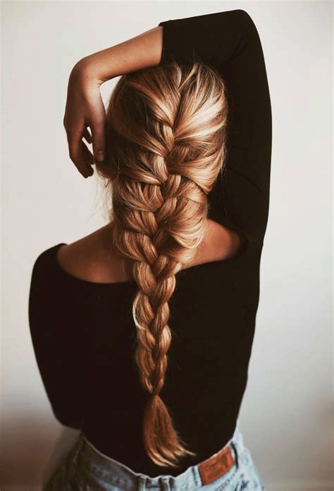 Loving This Loose French Braid French Braid Hairstyles Braids For Long Hair Hair Styles