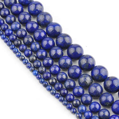 Hot Sale 155 Natural Lapis Lazuli Beads 4 6 8 10 12 14 16mm Pick Size
