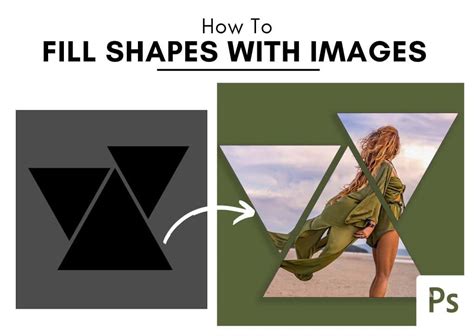 How To Fill A Shape With An Image In Photoshop Step By Step
