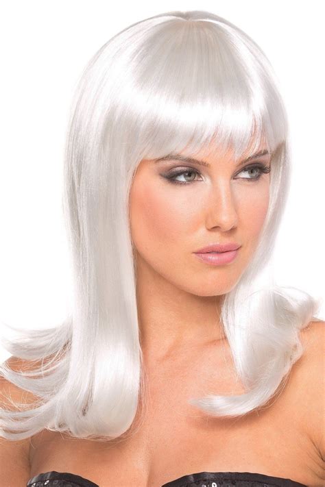 bw094wt hollywood wig white be wicked wigs online fancy party hollywood fashion rave wear