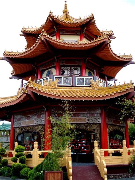 China Traditional Buildings One Picture Sample Of Auttencical China