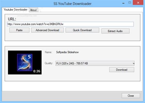 Download youtube videos easily on firefox/opera. Download Portable SS Youtube Downloader 0.7