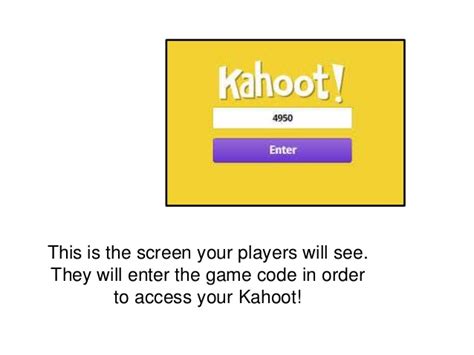 Kahoot How To