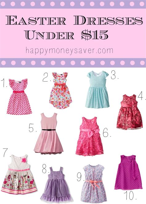 10 Beautiful Little Girls Easter Dresses Under 15