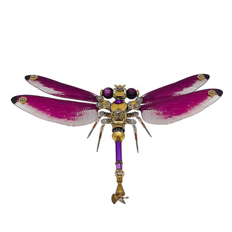 Steampunk Dragonfly Metal Model Kits For Her Stirlingkit
