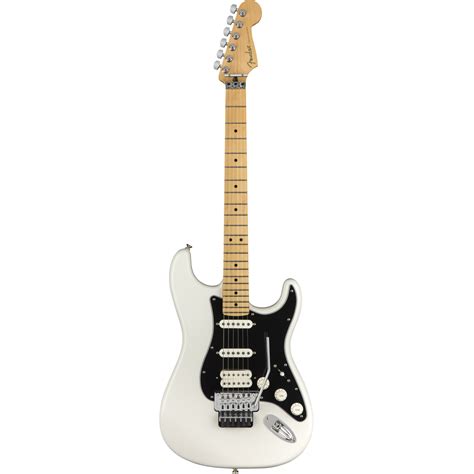 Fender Stratocaster Mexicaine Player Hss Floyd Rose Polar White Touche