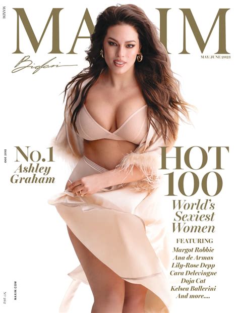 World S Sexiest Woman Ashley Graham Is Maxim S 2023 Hot 100 Cover