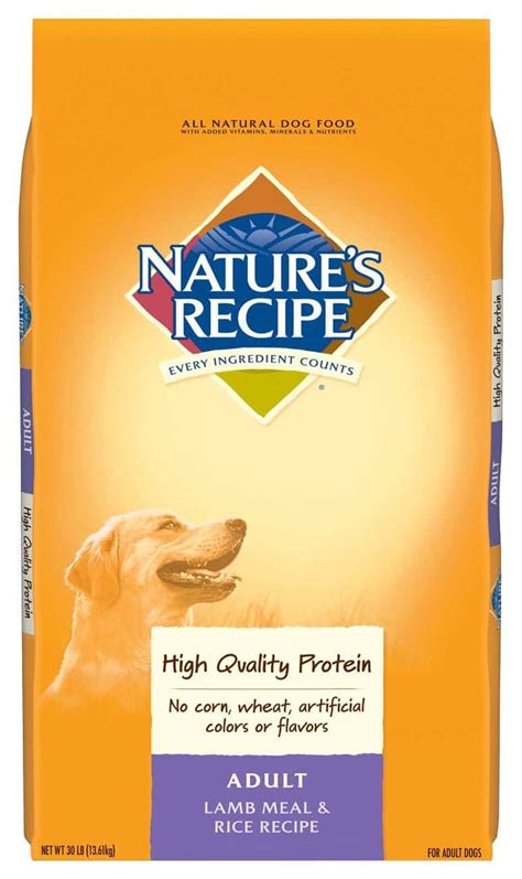 Read our definitive guide into the top brands this year and what you should know! Nature's Recipe Dog Food Review: Quality Ingredients You ...