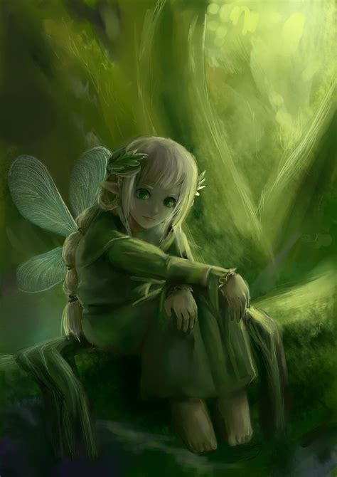 Forest Fairy By Esthego On Deviantart Forest Fairy Fairy Art Fairy