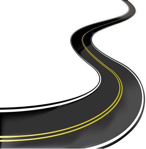 Clipart Road Curving Clipart Road Curving Transparent Free For