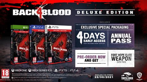 Latest on back 4 blood. Back 4 Blood - Pre-Order Bonuses