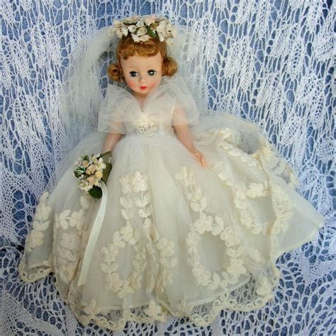 Vintage S Cissette Bride Doll Rare N Mint Madamealexander Bride Dolls Bride Vintage