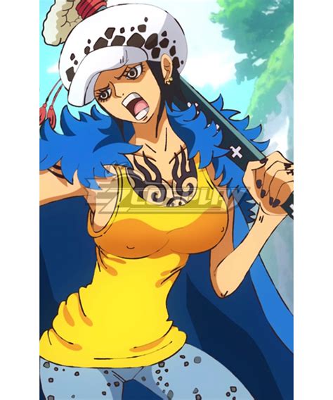 One Piece Sexual Cnversion Female Trafalgar D Water Law Cosplay Costume