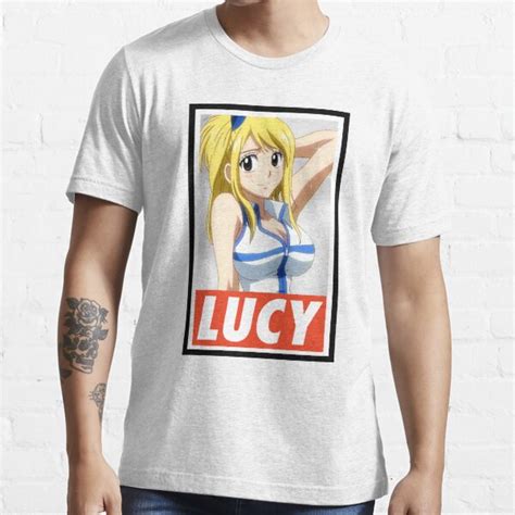 Fairy Tail Lucy T Shirt For Sale By Wubbadubb Redbubble Fairy T