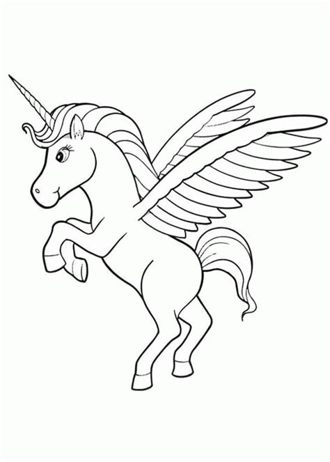 Free Pegasus Coloring Pages Coloring Home