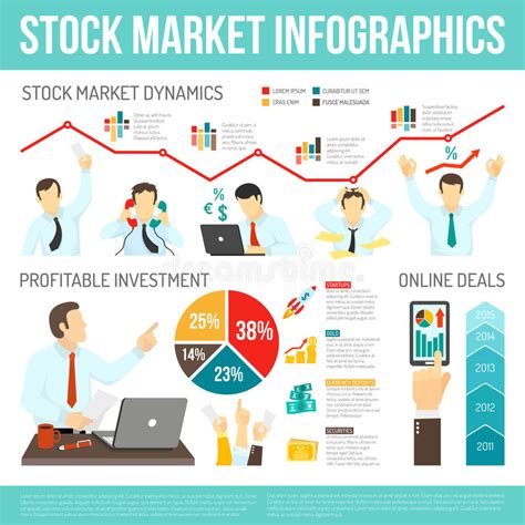 For every stock transaction, there must be a buyer and a seller. Stock Market Infographics stock vector. Illustration of layout - 72005655