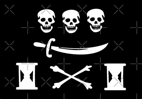 Jean Thomas Dulaien Pirate Flag By Kayve Redbubble