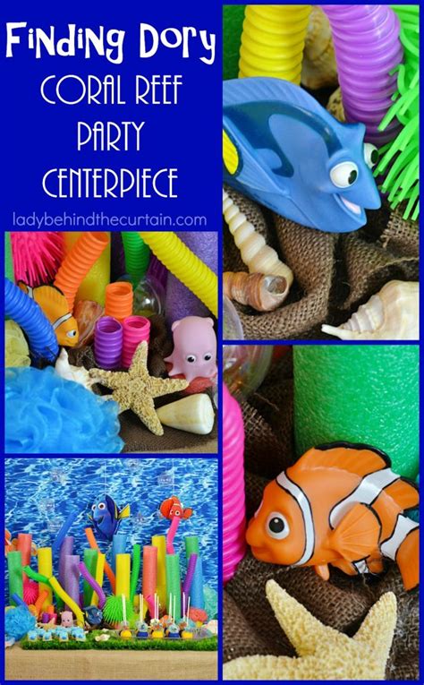 Finding Dory Coral Reef Party Centerpiece
