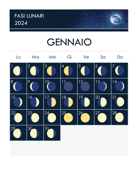 Calendario 2024 Con Fasi Lunari Calendariosu