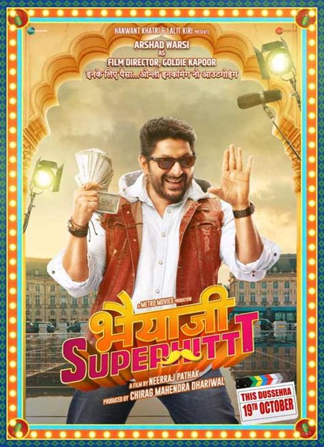 Arshad Warsis Look From Bhaiaji Superhit Released