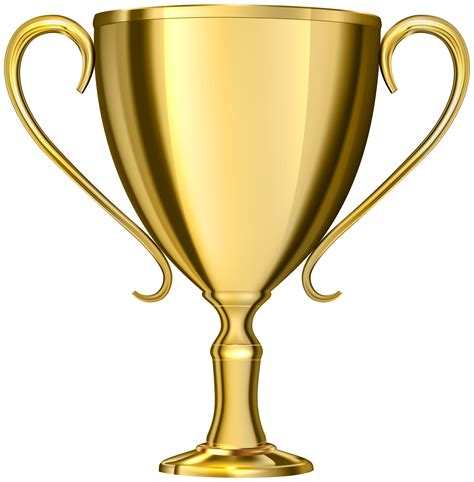 Gold Trophy Png Clipart Png All