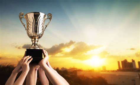 Holding Trophy Stock Photos Pictures And Royalty Free Images Istock