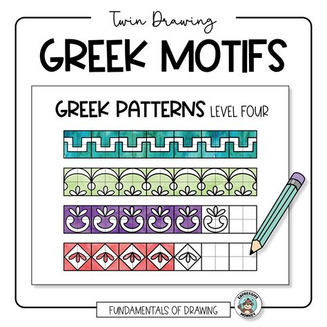 Learn How To Draw Greek Motifs