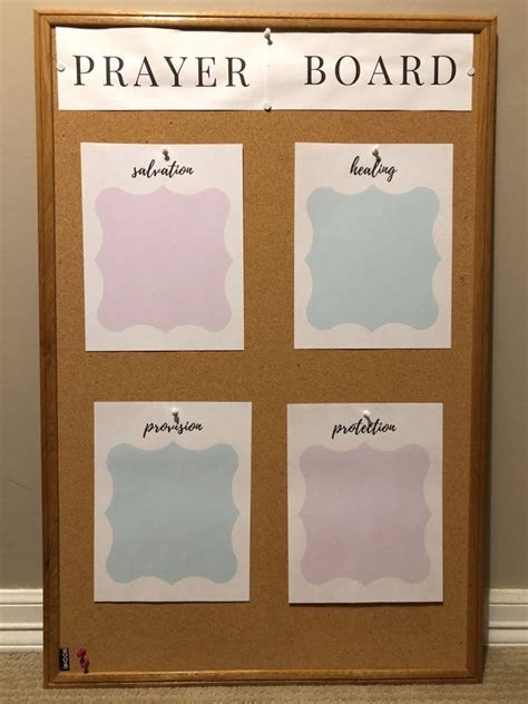 Diy Quick And Easy Prayer Board Free Printable Liv By Grace