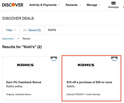 You have reached the maximum number of reward lookup attempts. Existing Discover Cardholders: Free $10 Kohl's Cash — My Money Blog
