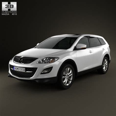3d Model Of Mazda Cx 9 2012